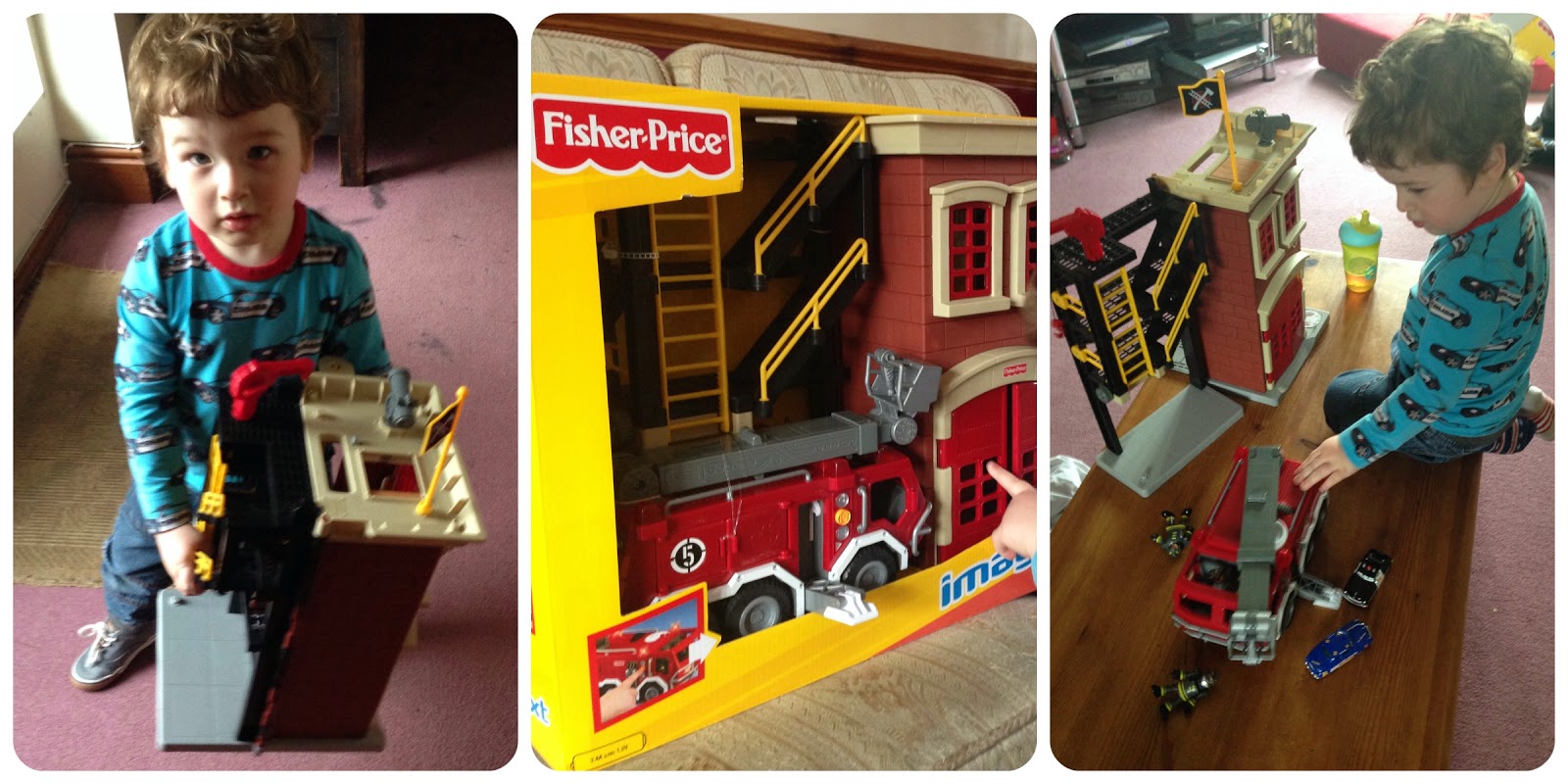 Imaginext fire discount station